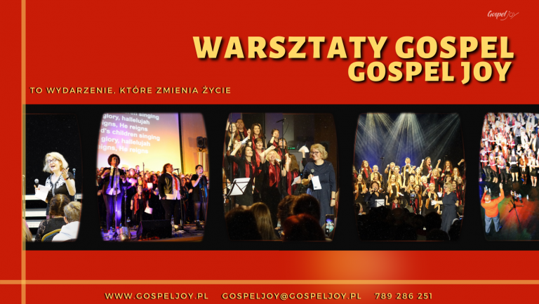 Warsztaty Gospel w Twojej miejscowości!